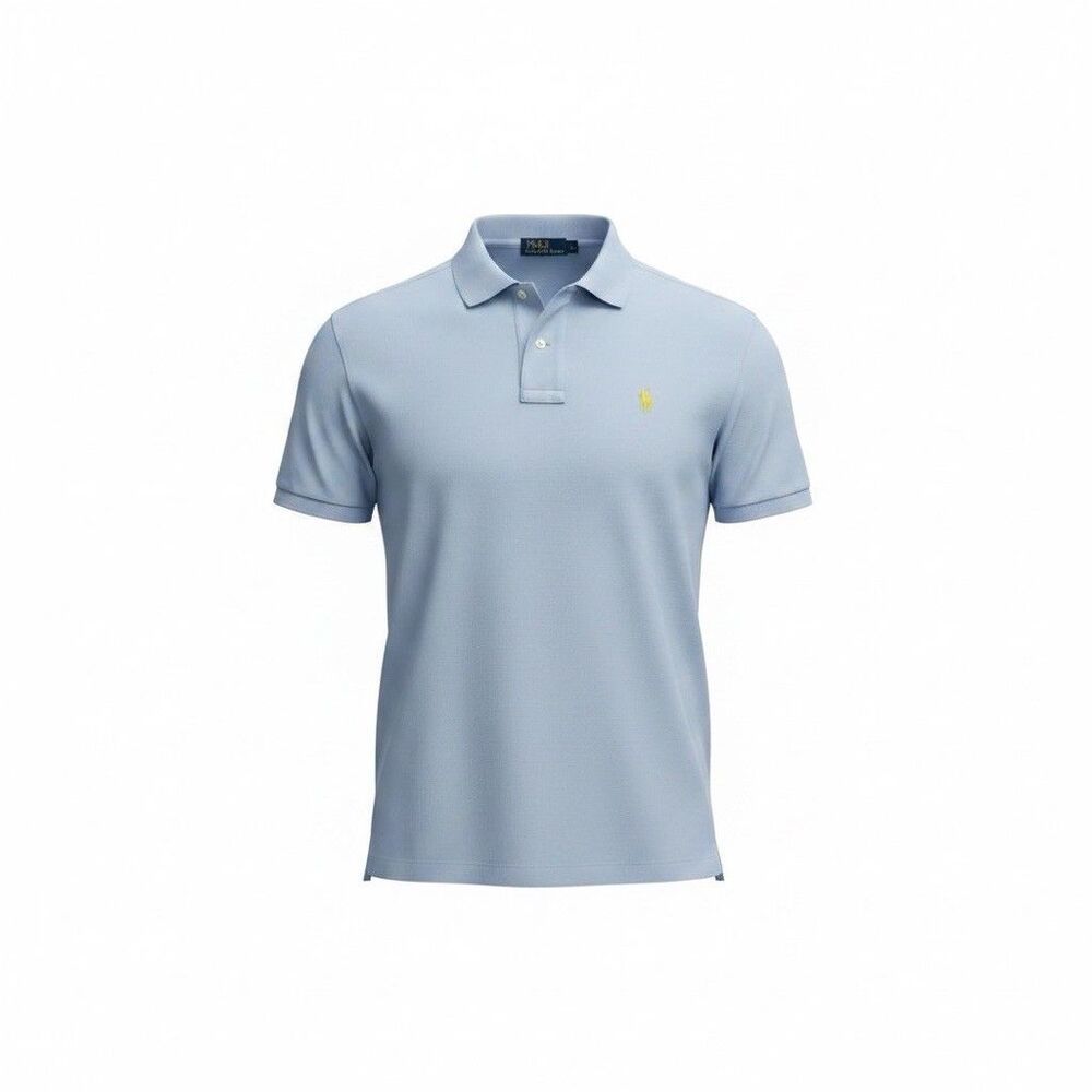Polo by Ralph Lauren Polo Golf Shirt Men’s XL Light Blue w/ Yellow Little Pony